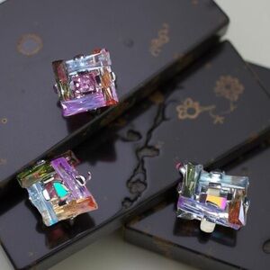 Colorful Geometric Earrings for pierced and Pendant New Boutique